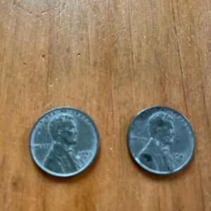 2 Vintage Steel Pennie’s